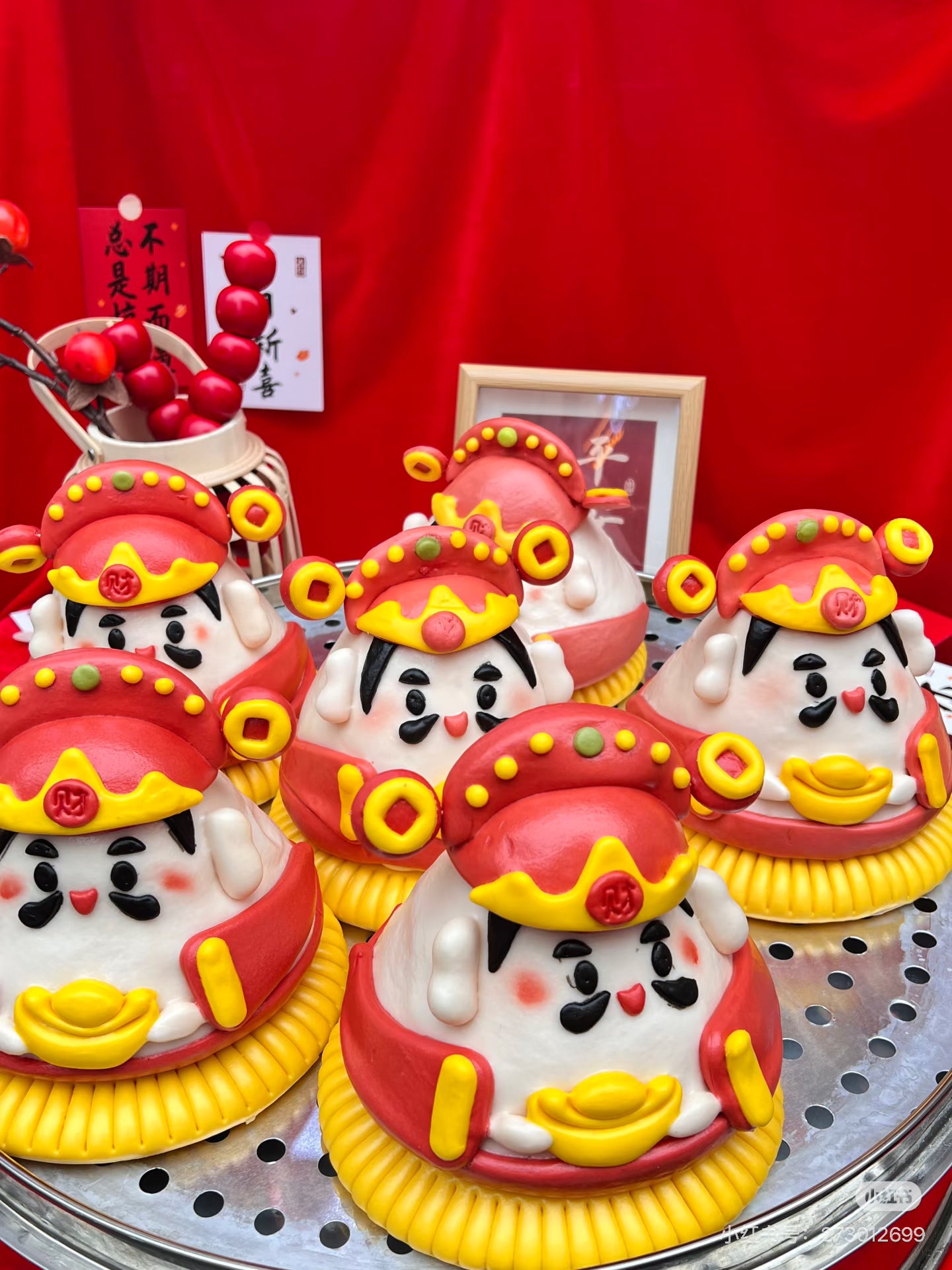 (私信预定)财神爷拜拜款无馅🙏