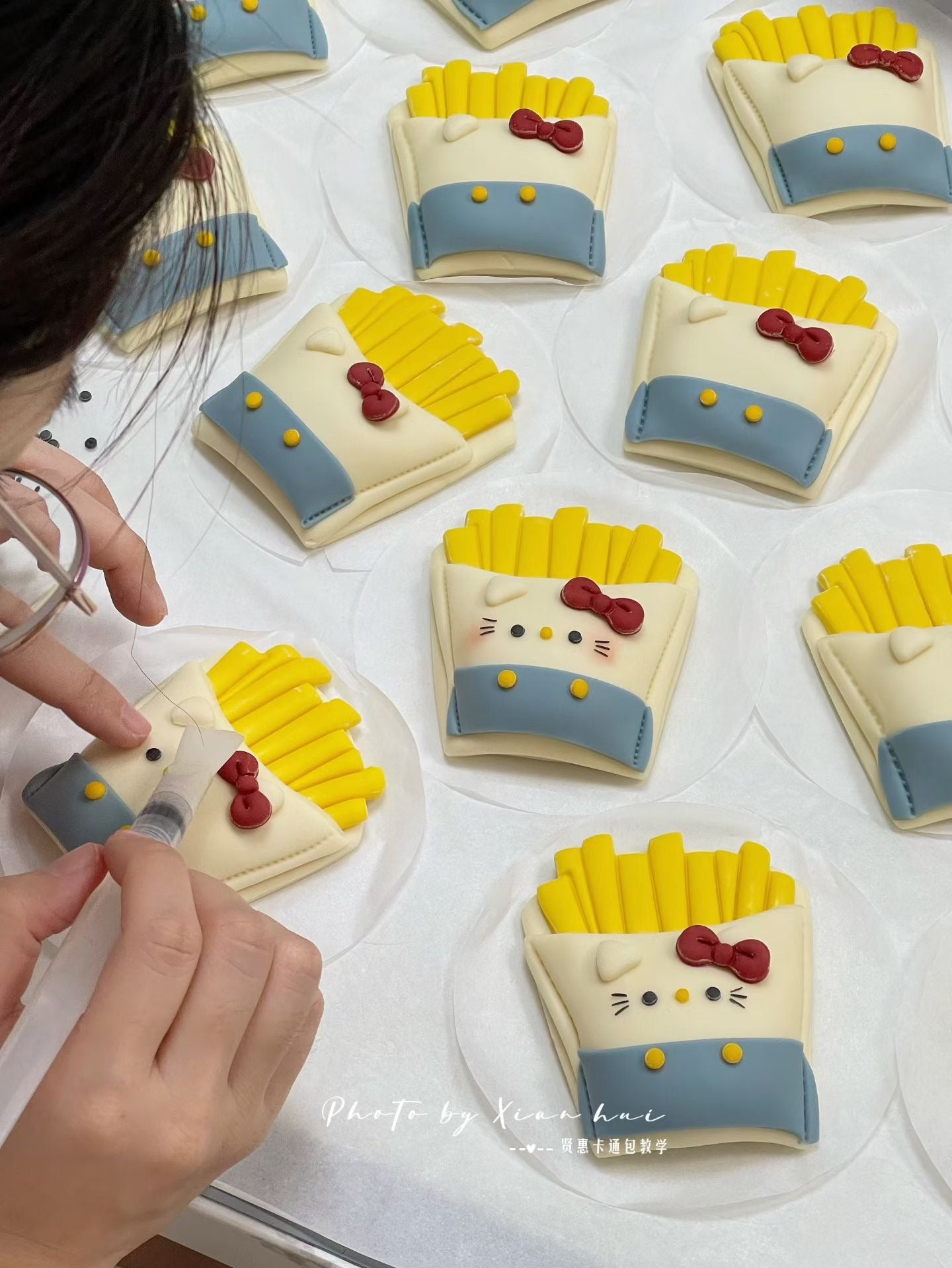 Kitty薯条包(无馅)1pc