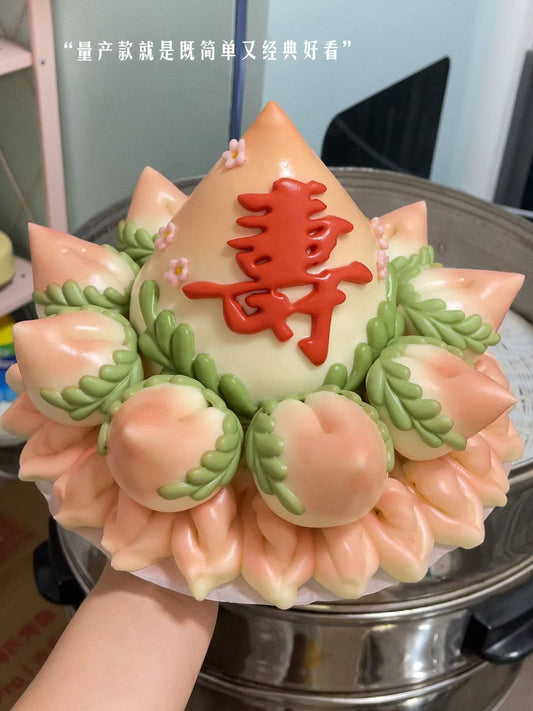 (需私信预定)祝寿蛋糕(奶黄豆沙)