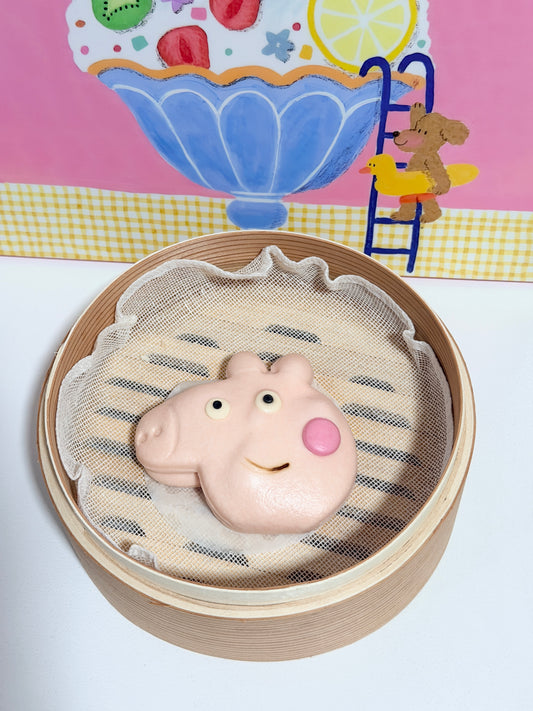 小猪佩奇荷叶夹（无馅）1pc